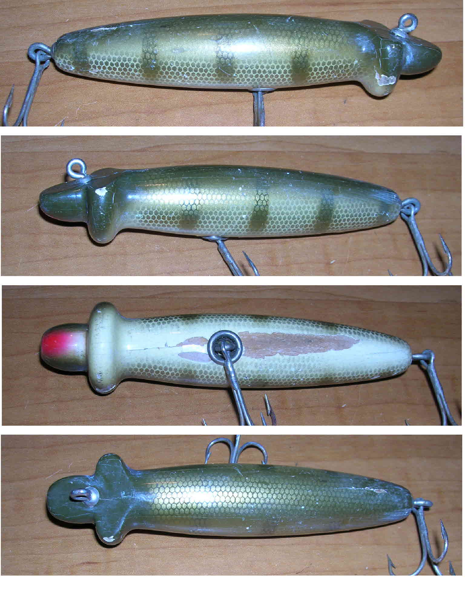 Shur Strike River Runt Fishing Lure  Old Antique & Vintage Wood Fishing  Lures Reels Tackle & More