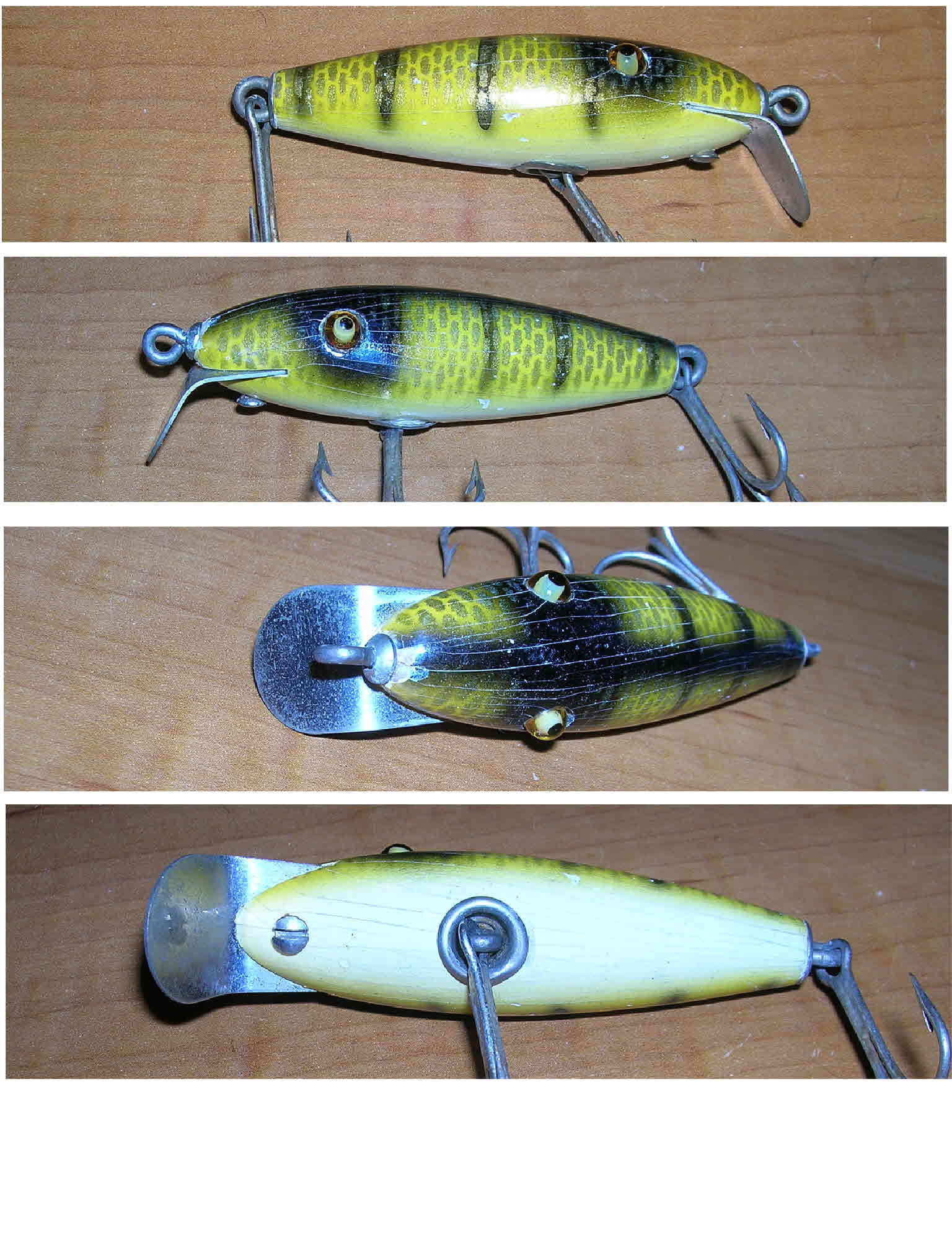 Creek Chub Darter Lure, Winged, Rare, Vintage, Collectible, One of a kind?