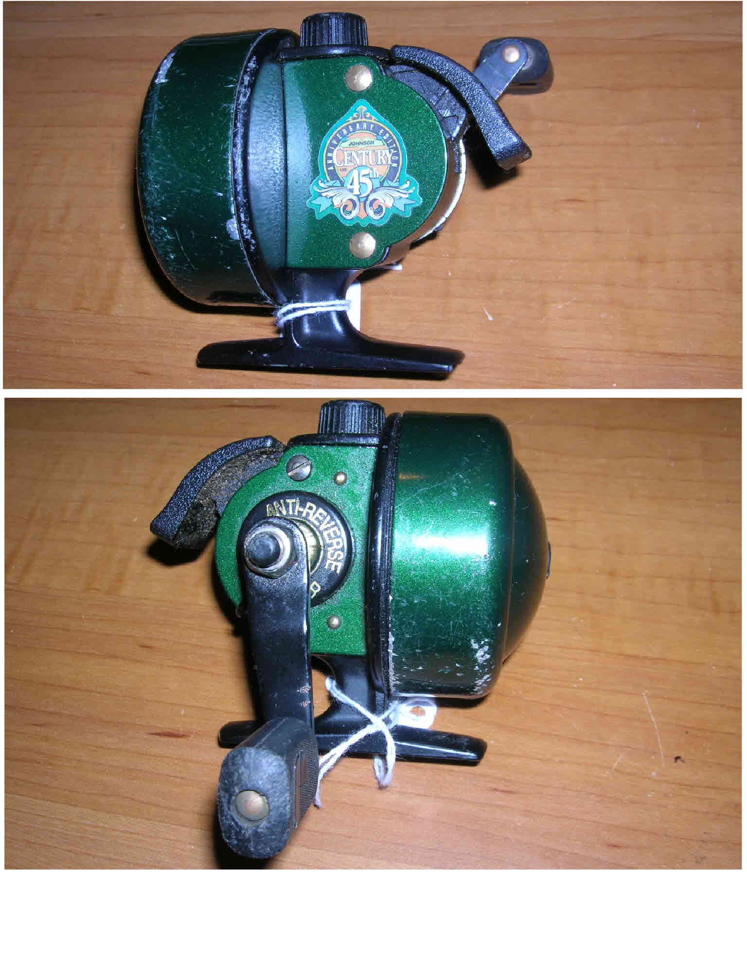 Pflueger ATLAPAC No.#1640 Size 4/0 Nickel Silver with Original Tin Can &  Felt Bag Circa-1929 — VINTAGE FISHING REELS