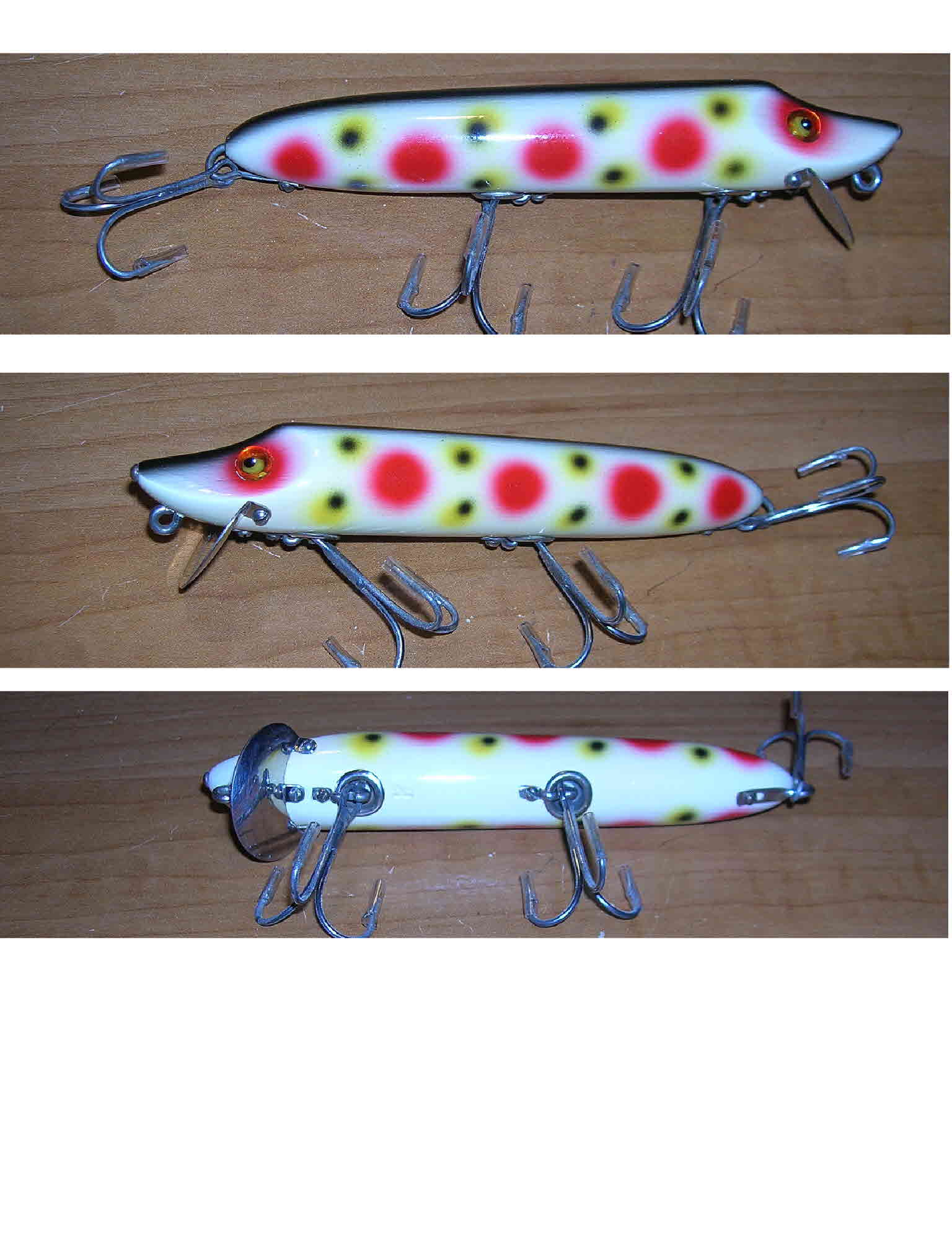 Antique Heddon Lures