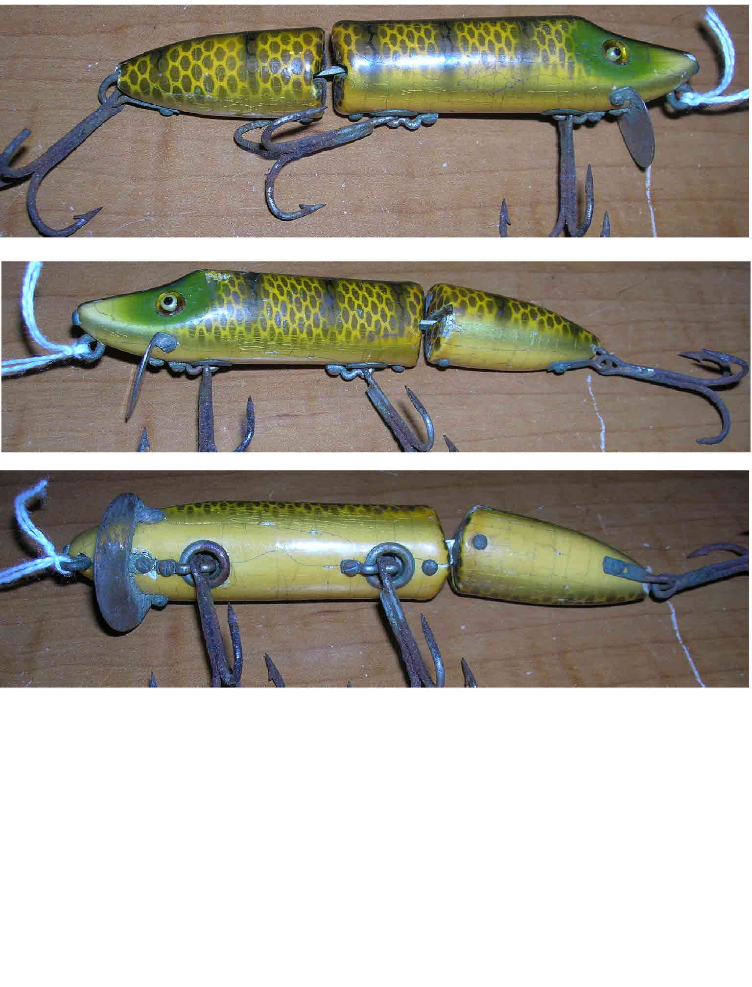 Antique Heddon Lures