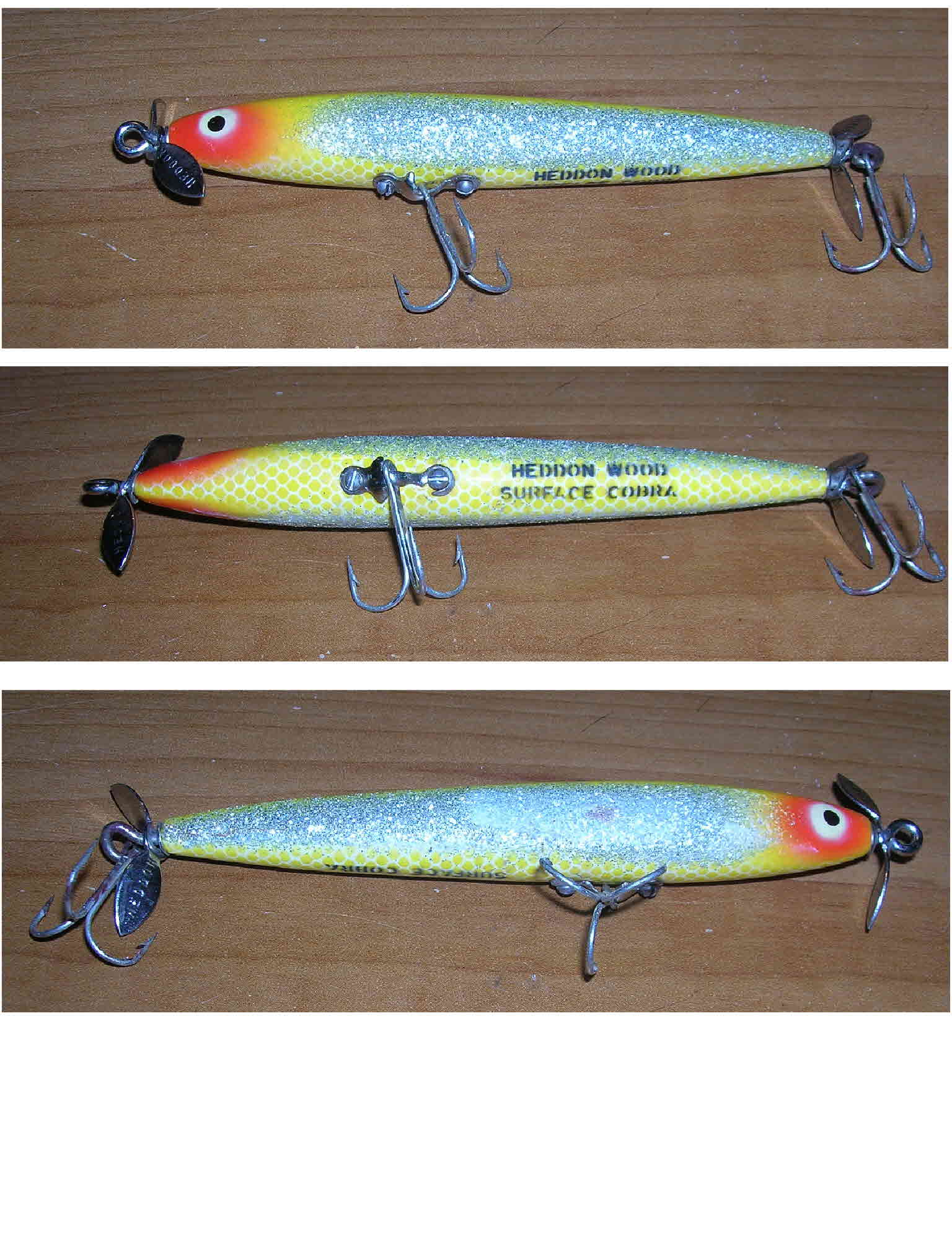 Antique Heddon Lures