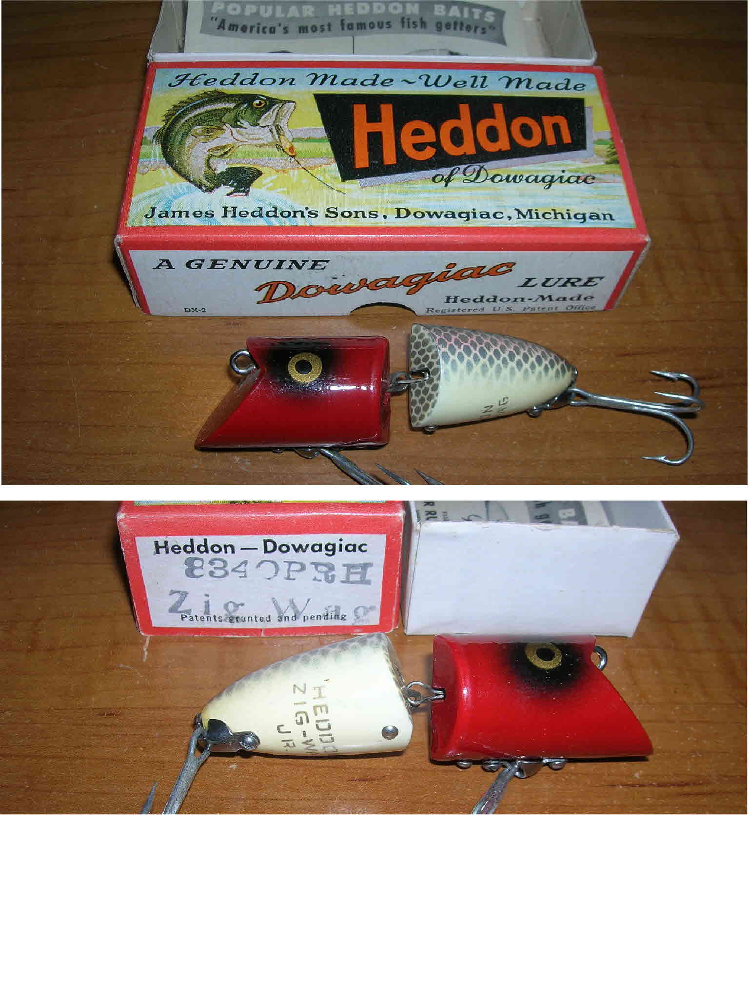 HEDDON ZIG-WAG LUNY FROG