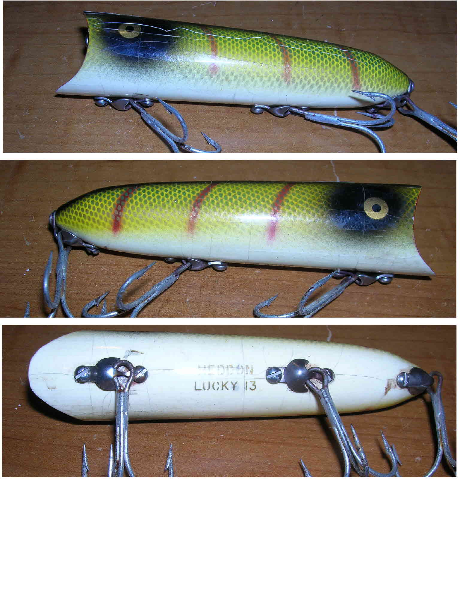 Antique Heddon Lures