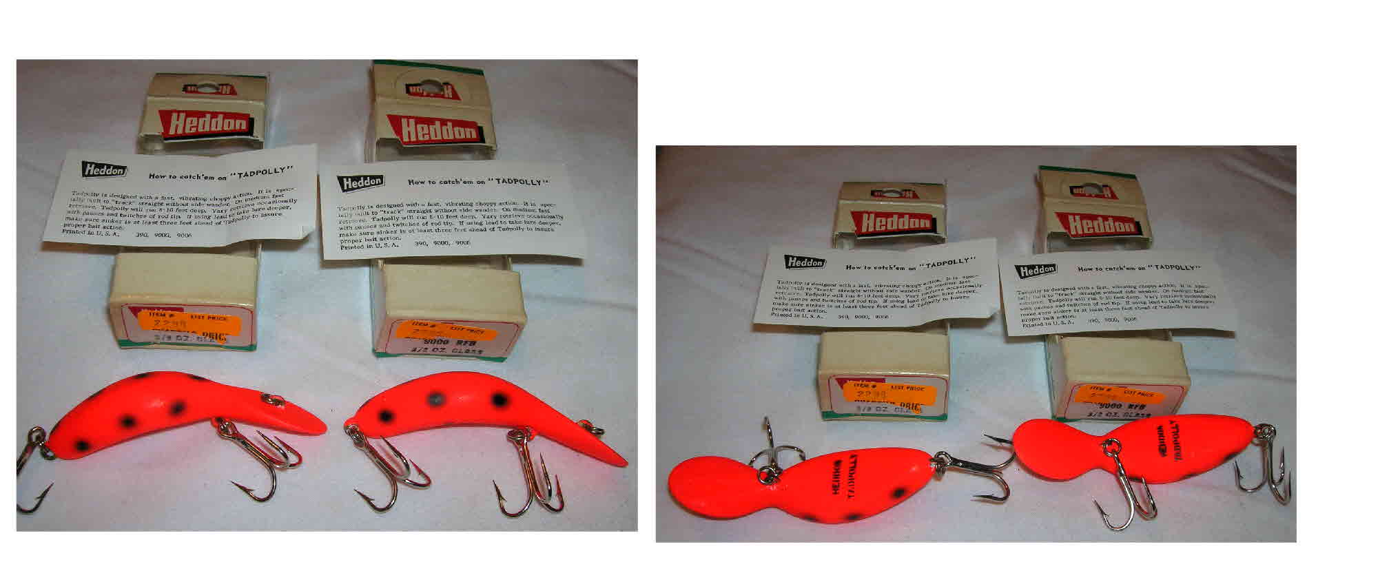 Antique Heddon Lures