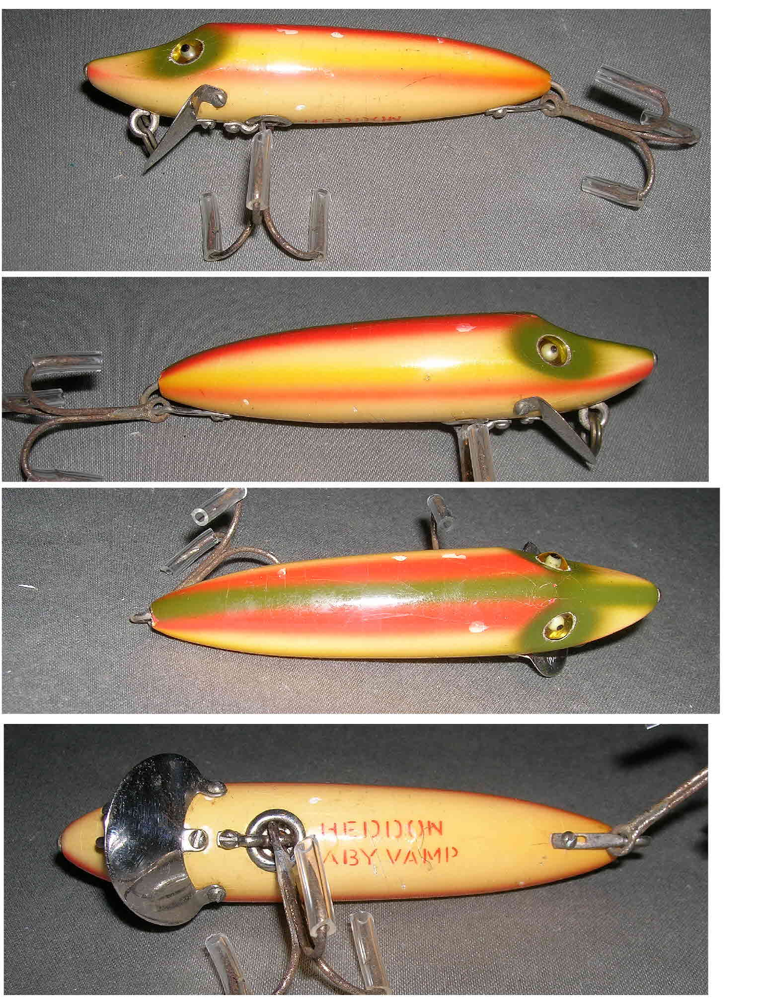 Antique Heddon Lures