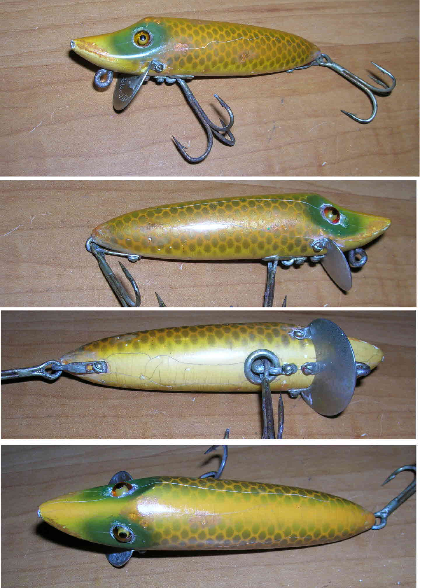 Antique Heddon Lures