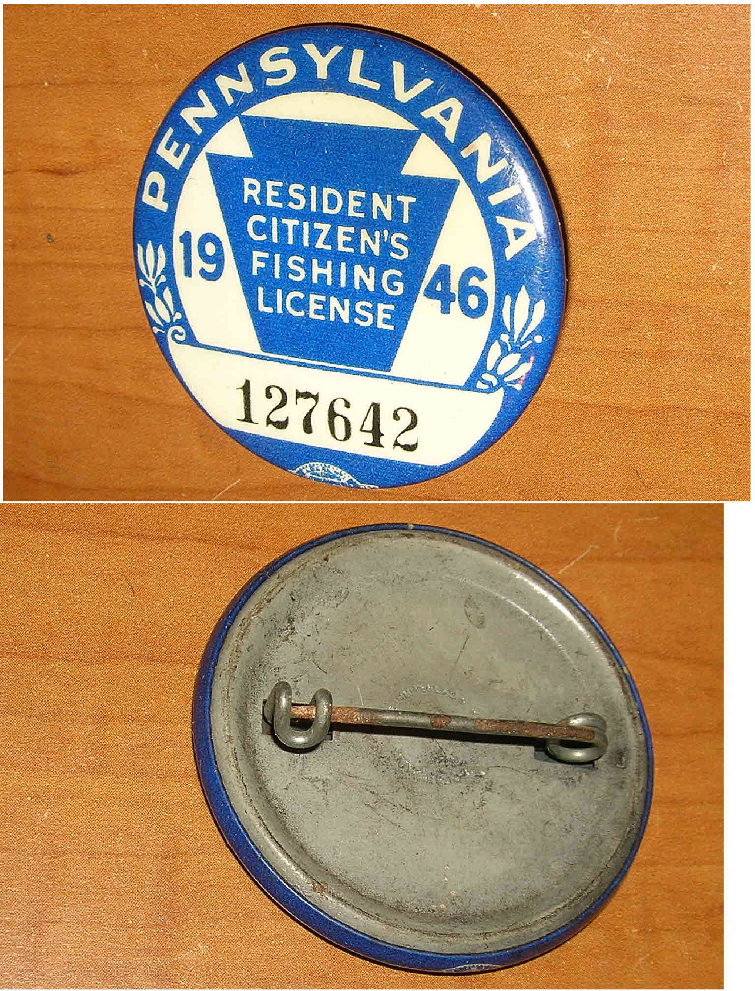 Old Fishing Licenses